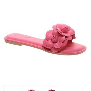 PIERRE DUMAS Chester-14 fuchsia Sandal NWT NIB